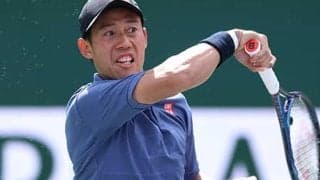  錦織圭 シーソーゲーム制し初戦突破 