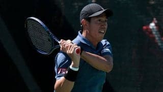 錦織圭、世界67位ナルディをストレートで下して2回戦進出。サービスに不安もリターンゲームで挽回[アリゾナ・テニス・クラシック]