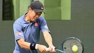 錦織圭、第2セット途中で世界166位が棄権し思わぬ形で8強入り。準々決勝では世界40位と対戦[アリゾナ・テニス・クラシック]