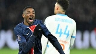 デンベレの3戦連発弾など“ル・クラスィク”を制したPSGがマルセイユに4季連続のシーズンダブル！【リーグ・アン】
