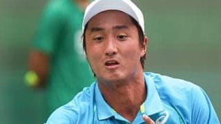  望月慎太郎 第2シードに屈し予選敗退 