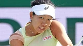  内島萌夏 ストレート負けで2回戦敗退 