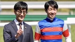【阪神4R】秋山真一郎調教師が初勝利…武豊騎手が勝利に導く