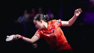 張本美和、初陣でのストレート勝利に手応え「2パターンの戦術を用意できた」　世界5位に浮上の16歳が上位進出なるか【WTTチャンピオンズ仁川】