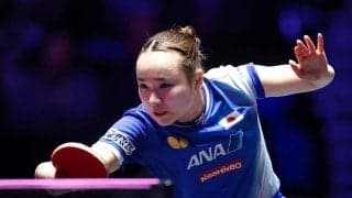伊藤美誠、大藤沙月との日本人対決制しベスト4進出　準々決勝で躍動の24歳が4－2で勝利してメダル確定【ITTF男女ワールドカップ】