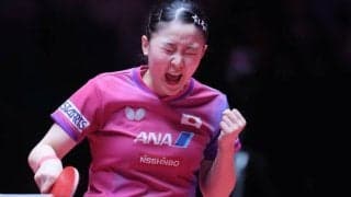 W杯マカオで王曼昱と激闘を演じた張本美和　中国では急成長を称える声止まず「競争力は明らかに向上している」