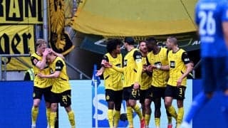 ホッフェンハイムに競り勝ったドルトムントが6位浮上、後半ATに追いつかれるも劇的アントン弾で打ち勝つ【ブンデスリーガ】