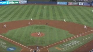 えっ、入った…？ 大谷翔平、9号高速弾で“まさかの光景”「ありえない」「エグすぎ」 外野手が“混乱”→低角度ライナーが頭上を爆速通過