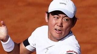 西岡良仁 ストレート負けで初戦敗退