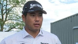 松山英樹、5アンダー記録もショットの感触は「スコアとはマッチングしていない感じ」