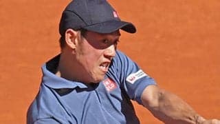 錦織圭 2回戦は試合途中で順延に 