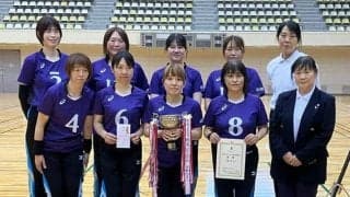 川西CATSが優勝、15年ぶり全国へ　ママさんバレーボール山形県