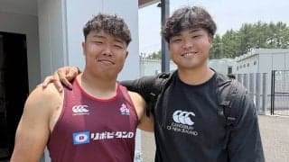 江良颯と奥井章仁、大阪桐蔭高校と帝京大学で日本一を経験した2人が目指すもの。ラグビー日本代表