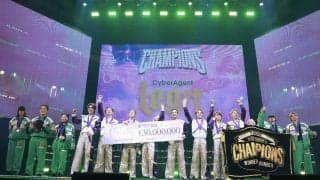 CyberAgent Legitが王者KADOKAWA DREAMSにSWEEP勝利でCHAMPIONSHIP初優勝！リーダーTAKUMIがMVD獲得！