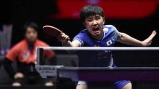 張本智和、台湾エース撃破＆4強入りを振り返る「毎回接戦でタフな試合」　世界1位・林詩棟との大一番には「万全の準備を」【卓球・USスマッシュ】