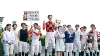 津村明秀騎手がJRA通算700勝達成！ 「皆さんの応援が僕たちの力になる」