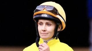 レイチェル・キング騎手に短期免許の交付