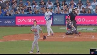 もうワケわからん！大谷翔平、爆速弾丸ライナーで“異変”「ドン引き」「そりゃビビる」相手投手の被弾リアクションが話題に