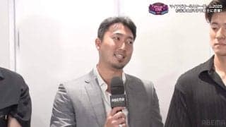 「ベンチャー企業の営業さん？」ドラゴンズの中継ぎリーダー、“ムキムキスーツ姿”で渾身ギャグ披露…オールスターで「爪痕残した」ファン爆笑