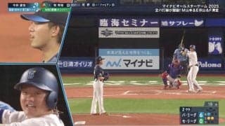 「次は何？ 達也くーん」DeNA牧 vs 西武・今井、異例の“マイク対決”の一部始終…同級生ならではの“煽りあい合戦”に視聴者爆笑