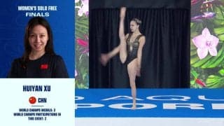 「この細い脚で...」“可愛い”から一変、中国19歳の迫力演技に解説者も脱帽「このような表情で泳がれると鷲掴みですね」圧巻“美”角度と完璧な回転技術で観客魅了