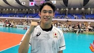 男子日本代表の練習生、三宅綜大が国際親善試合で得た学び「スパイカーだけでなく、セッターも求めていかないと」