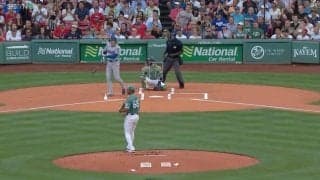大谷翔平の爆速ファールが審判＆コーチを襲う！ 本人は“絶叫”アラート→その後に見せた「まさかの表情」に注目