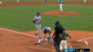 何が起きた？ 大谷翔平、ホーム前で“まさかの行動”「すごいな…」予想外の“生還シーン”が話題に「ただの聖人か」「人間性もMVP」