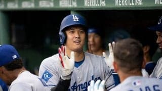大谷翔平、今季2度目の9試合連続安打＆山本由伸も9奪三振の快投で9勝目　ドジャースが快勝で連敗脱出