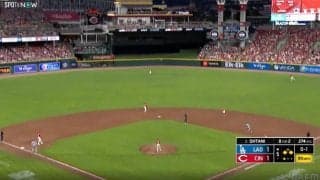 ウソでしょ…？ 大谷翔平、激伸び弾丸ライナーが頭上を“爆速通過”「エグすぎる」外野手の様子がおかしくなる「これは被害者」