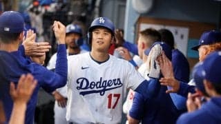 大谷翔平、5試合連続安打＆16個目盗塁成功と躍動　マンシー復帰後初の2打席連続HR、ベッツ復活の3安打とドジャース打線爆発で快勝