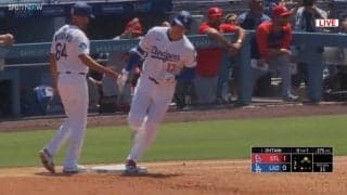大谷翔平、衝撃39号アーチで“ゆっくりめ？”ベース一周が話題…確信弾で自援護→“鬼門”イニングも三者連続三振の圧巻ショー