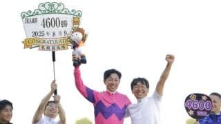 武豊騎手が史上初のJRA通算4600勝達成