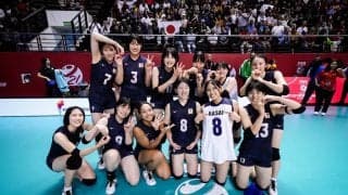 U21女子日本代表が世界一へ王手 セッター花岡千聡のトス回しも光りブルガリアにストレート勝ち