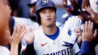 ドジャースがパドレスに連勝で単独首位に返り咲き　大谷翔平は2打数1安打2四球、先制含む2得点で勝利貢献