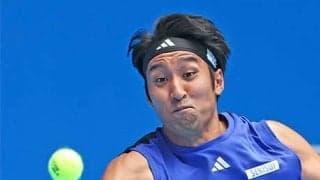  内山靖崇 ストレート負けで準V 