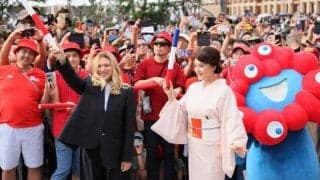 日仏の柔道レジェンドが万博集結　紀香さんも参加し仏ナショナルデー