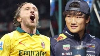 「年齢はただの数字だ」40歳モドリッチがミラン移籍後初得点！セリエA史上最年長MFゴール　観戦の角田裕毅は2ショットを投稿