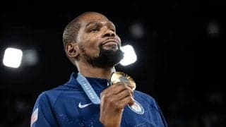 アメリカ代表の通算得点で歴代トップに立つケビン・デュラントがロス五輪出場に前向き