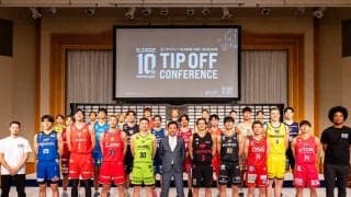 Bリーグティップオフカンファレンス開催…富永啓生「3P成功率50%を」渡邊雄太は“健康第一”宣言