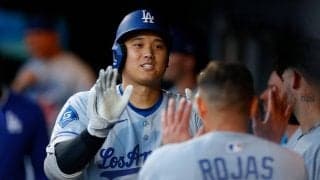 大谷翔平、フェン直ヒットで28試合連続出塁　佐々木朗希も4ヶ月ぶり復帰で2奪三振無失点と圧巻投球　ド軍は延長戦制し優勝マジック「1」