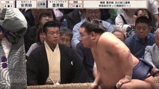 「本当にやめて欲しい」大相撲、“残念”な光景が波紋 無敗の横綱に“土”であわや 一部客の振る舞いに「節度は守って」ファン困惑