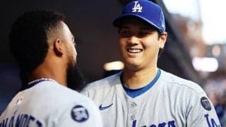 ドジャース、7回から9者連続三振で4連勝！　大谷翔平は33試合ぶり完全休養日　ナ・リーグHRキングに2本差のまま最終戦へ