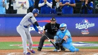 なんで…！？ 大谷翔平、想定外の“変態打ち”「こんな飛ぶ？」「エグい」人間離れした“まさかの打球”に「えげつない」