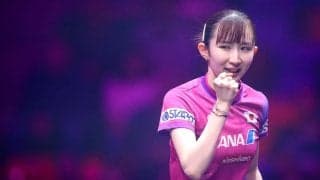 「ファンタスティックなプレー」早田ひな、サウスポーが語る“同学年”の印象　好調の世界19位は「ファイターとしての心構え」【WTTチャンピオンズ・フランクフルト】
