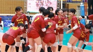 春高バレー埼玉女子優勝の細田学園、主将「チーム一丸で戦えた」春日部共栄主将「悔しい」