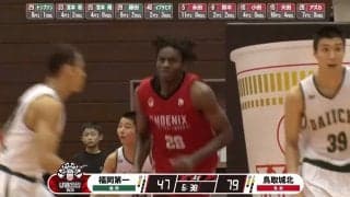 リングが揺れる！衝撃の豪快ダンクにアリーナ騒然　IH初優勝に導いた3年生留学生のパワフルプレーに「今年のNo.1プレーヤー」