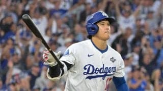 大谷翔平がまだ届かぬ「144.8」　場外弾でも超えられず…君臨する“怪力男”「マンモス級」