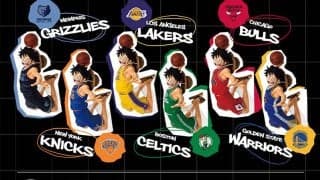 ONE PIECE×NBAのコラボフィギュアが登場…BANDAI SPIRITSが6チーム仕様の新商品を発表