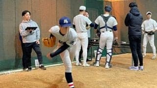 投球の回転数や変化量を数値化　長野県高野連が投手力向上の講習会